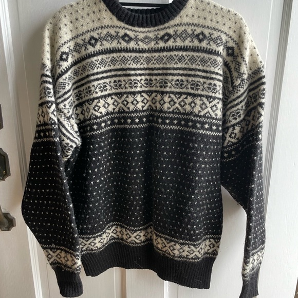 Vintage oversized wool sweater - Picture 4 of 4